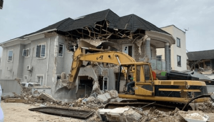 Demolitions of properties in Lagos