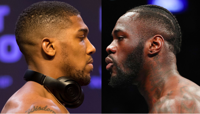 Anthony Joshua and Deontay Wilder