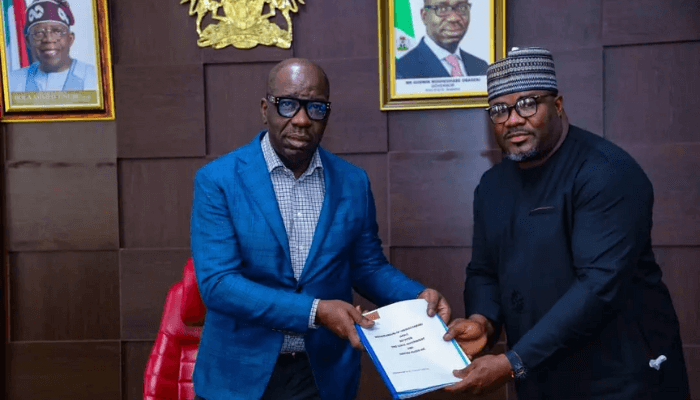 Charles Eghobamien and Godwin Obaseki