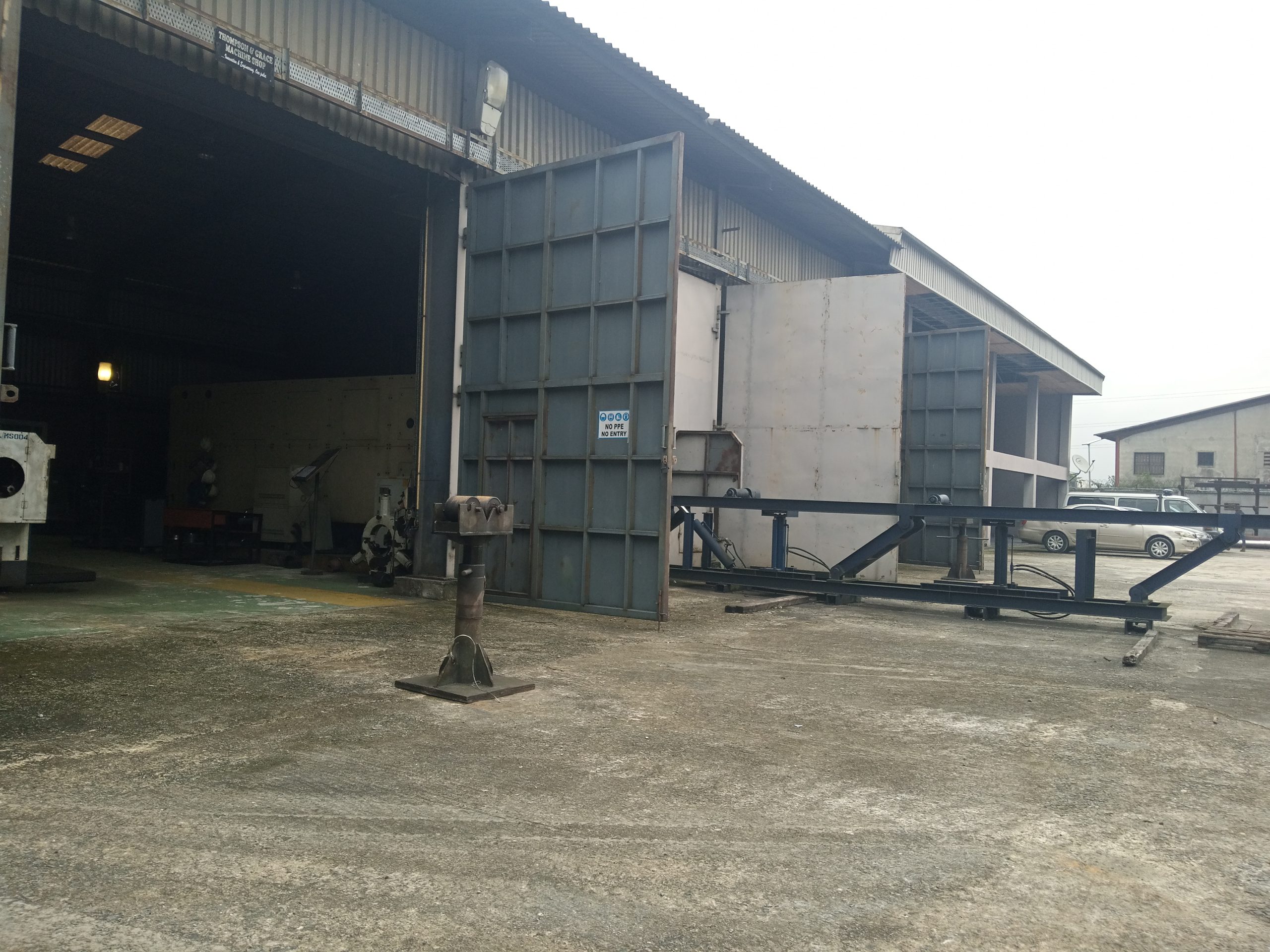 Threatened fabrication centre