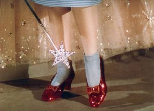 Dorothy Ruby’s Slippers: The Wizard of Oz