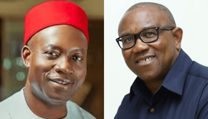 Chukwuma Soludo and Peter Obi