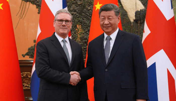 Starmer and Xi Ping