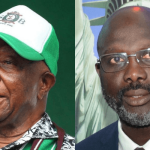 Joseph Boakai and George Weah