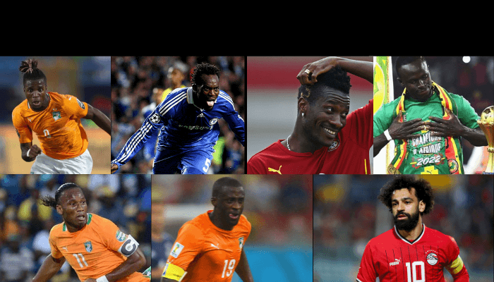 African football stars