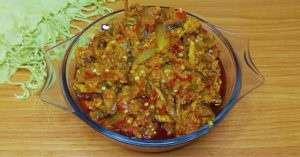 Garden egg sauce