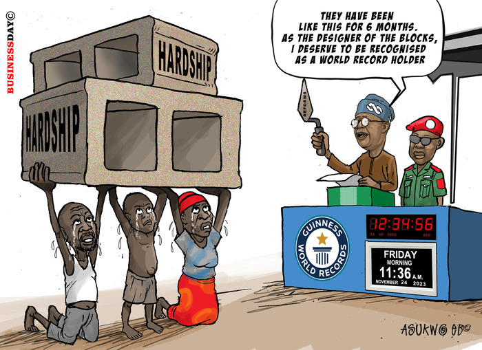 Tinubu and his world record