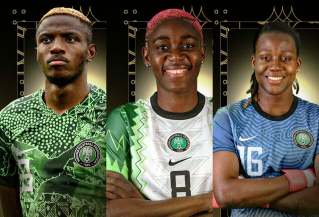 Osimhen, Oshoala, Nnadozie