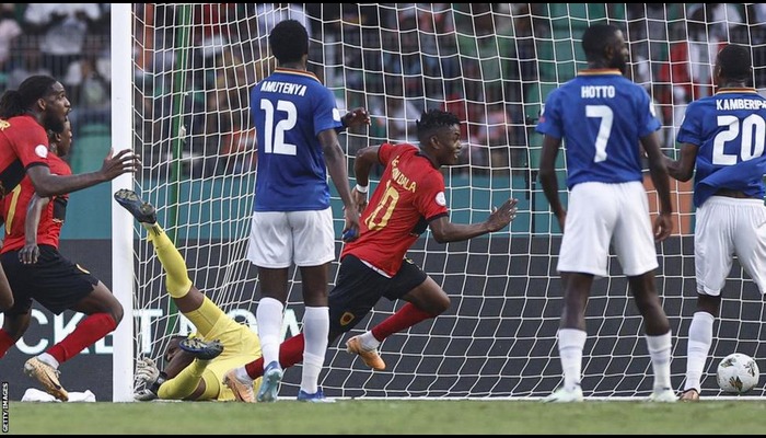 AFCON: Angola beat Namibia 3-0 to play Nigeria or Cameroon in quarter-finals