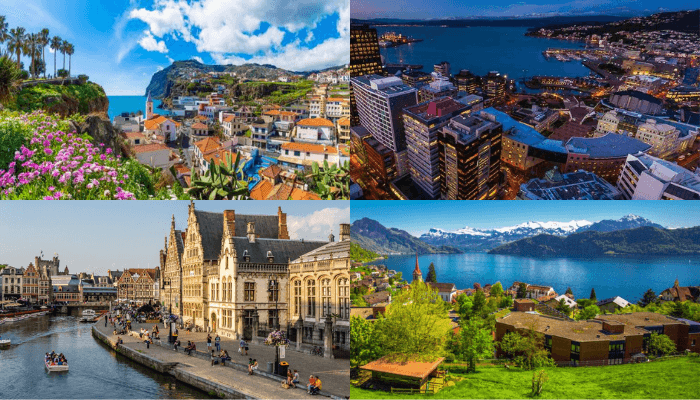 Countries people never regret moving to