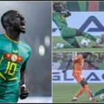 AFCON: Fans fault referees decision on Mane's reckless tackle on Sangare