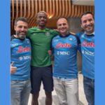 Napoli fans arrive in Abidjan to drum support for Osimhen