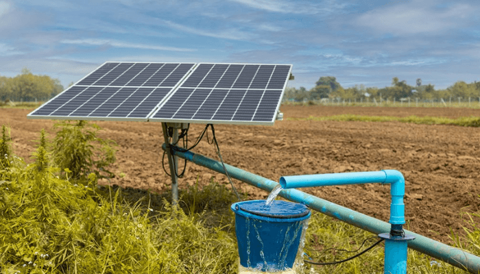 Solar borehole in Nasarawa