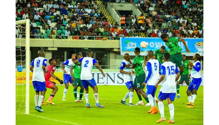 2023 AFCON: Super Eagles defeat Dubai club 12-0 in a friendly match