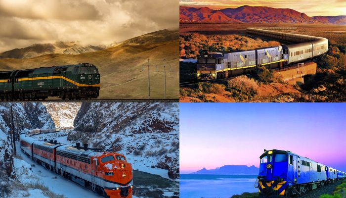 Longest train routes in the world