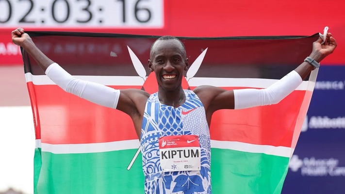 Kenyan athlete and marathon record holder Kelvin Kiptum dies in car accident