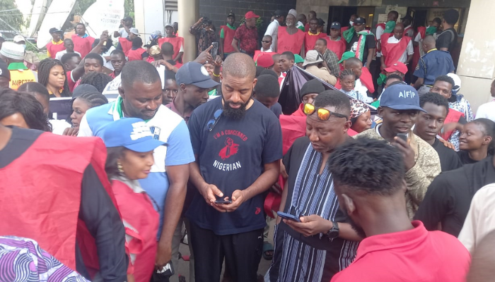 NLC protest in Abuja