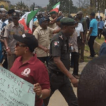 NLC protest in Akwa Ibom