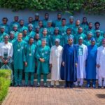 AFCON: President Tinubu confers MON awards, flat, land on Super Eagles