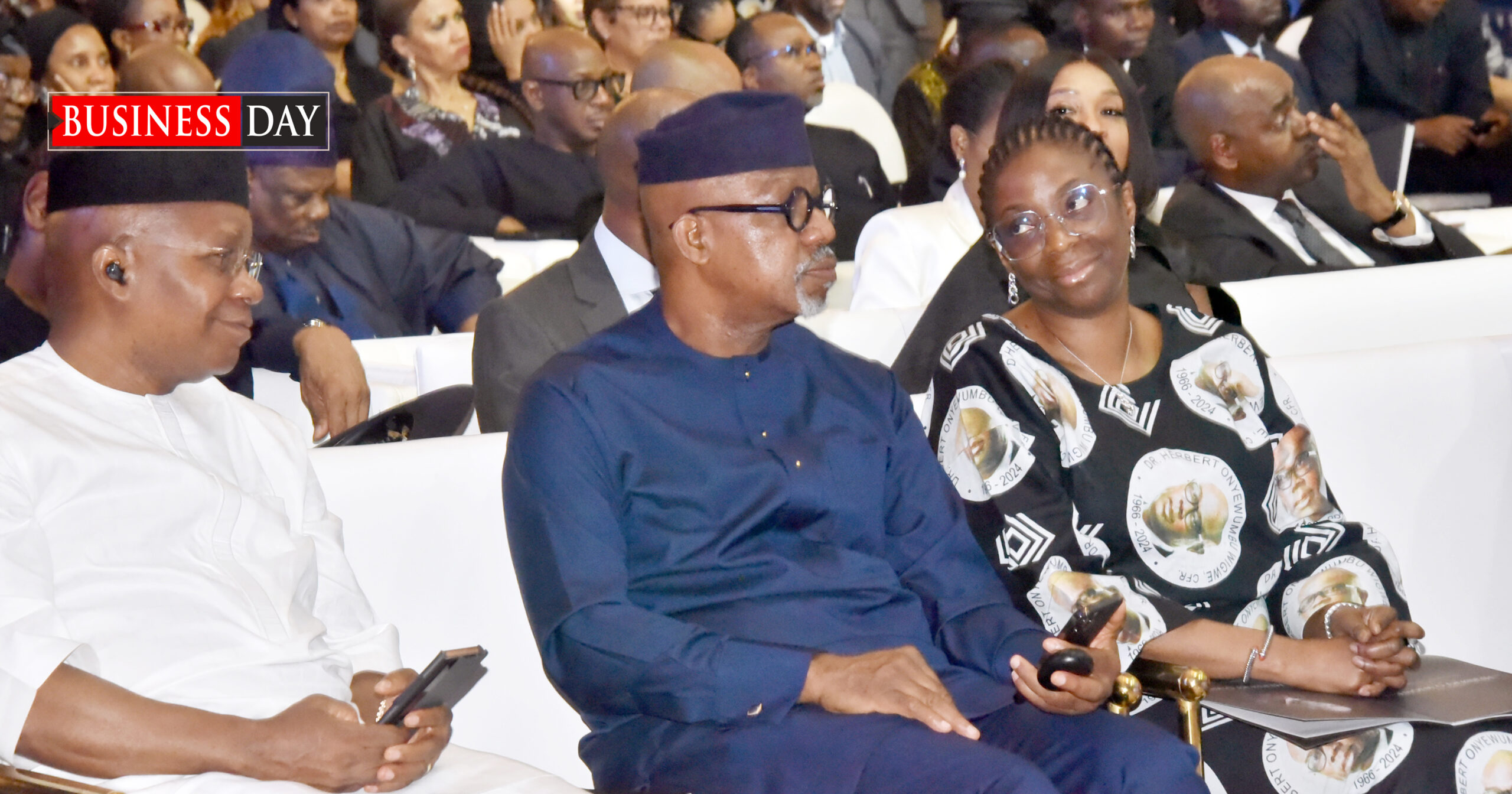 Mutiu Sunmonu, Petralon Energy; Dapo Abiodun, governor, Ogun State; and Bolaji Agbede, acting group chief executive officer, Access Holdings plc.