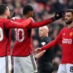 Rashford, Fernandes on target as Manchester United down Everton 2-0