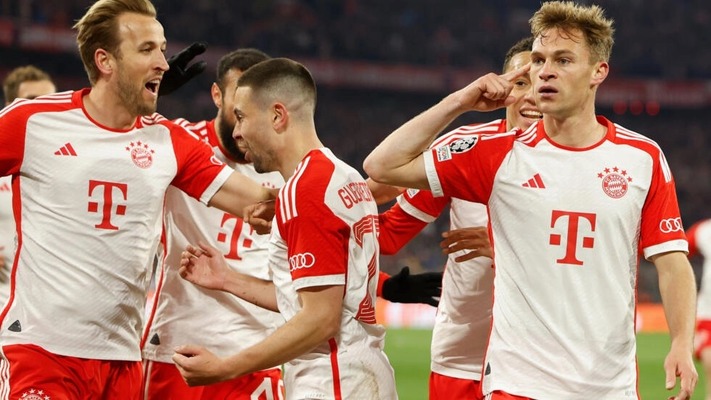 Champions League: Bayern beat Arsenal to reach semi-finals