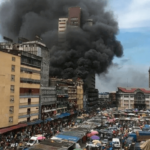 Central Lagos fire incident