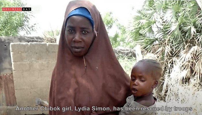 Chibok girl Lydia Simon