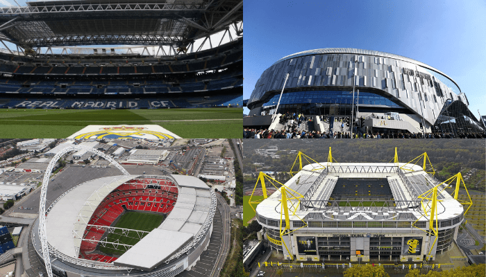 Top football stadiums