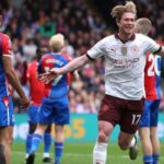 De Bruyne spearheads Man City's comeback against Crystal Palace