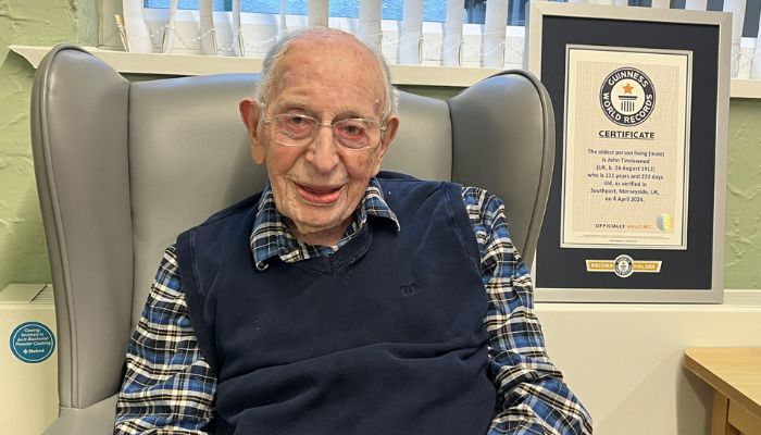 Meet John Tinniswood, 111, confirmed as the world's oldest man alive