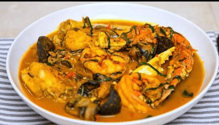 Nigerian fisherman soup