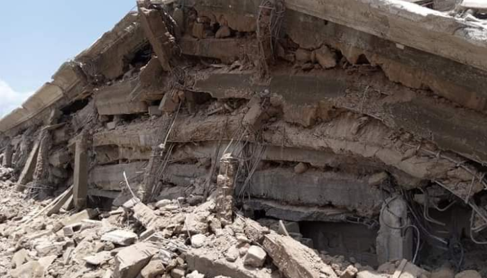 Building collapses in Abuja