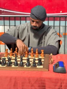  1 hour down, 57 to go: Tunde Onakyo’s 58-hour chess marathon kicks off strong