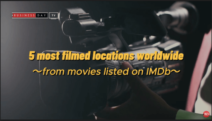 5 most filmed locations