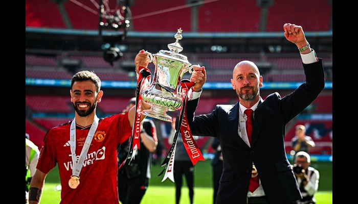 Ten Hag's Man United future uncertain despite winning FA Cup