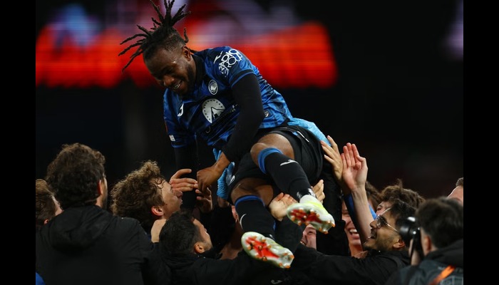 Lookman bags hat-trick as Atalanta defeat Leverkusen 3-0 to win Europa League