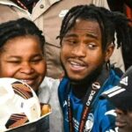 Lookman shares Europa League trophy moment with family