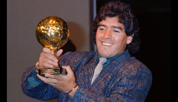 Maradona's Heirs fail to stop 'Golden Ball' trophy sale