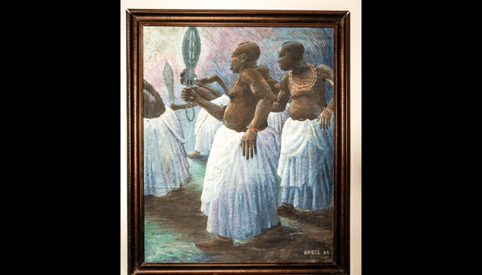 Nostalgia exhibition, a 1960 work by Udeze