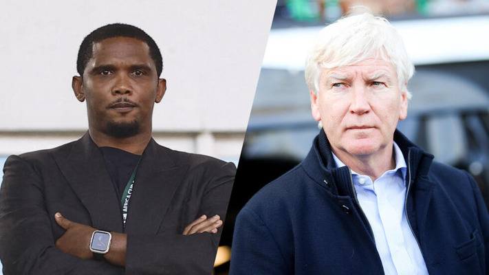 Cameroon FA sacks Marc Brys after heated argument with Eto'o