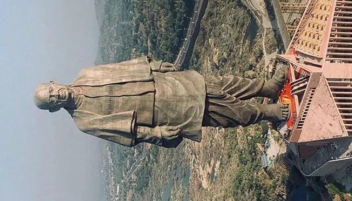 The Statue of Unity – Gujarat, India (182m)