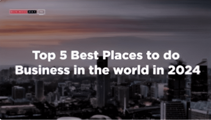 best places to do business in the world