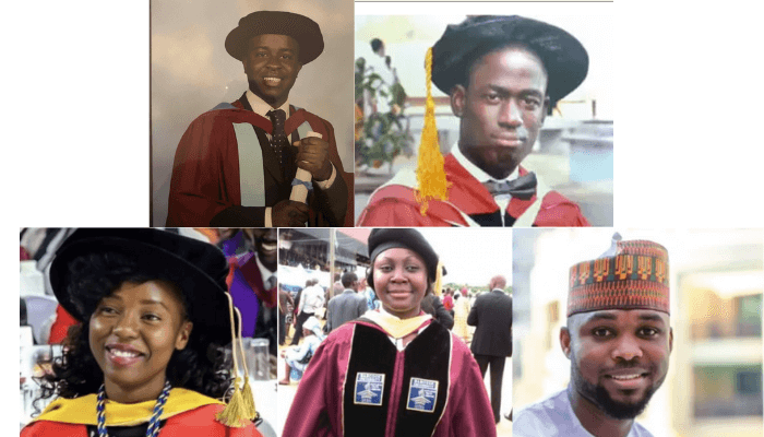 5 youngest Ph.D. holders in Africa