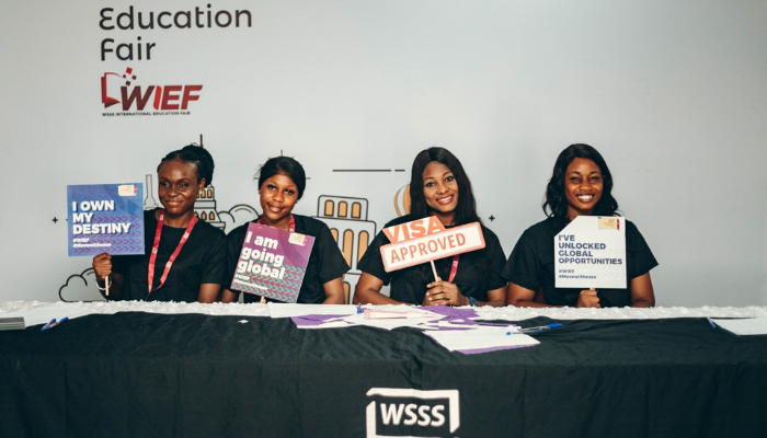 Nigerian students in the UK