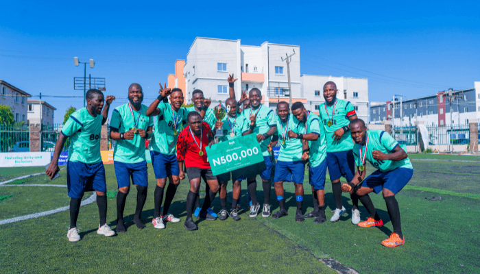 Bolt Driver's Football League in Lagos