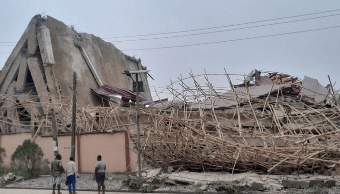 Building collapse in Nigeria