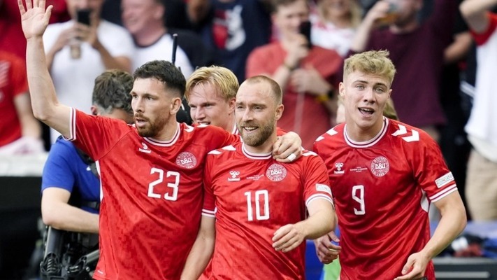 Denmark held by Slovenia despite Eriksen's goal