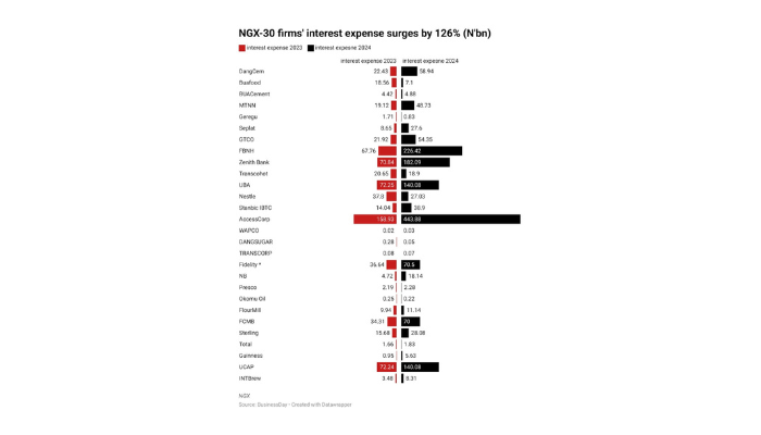 Nigeria’s 30 biggest firms