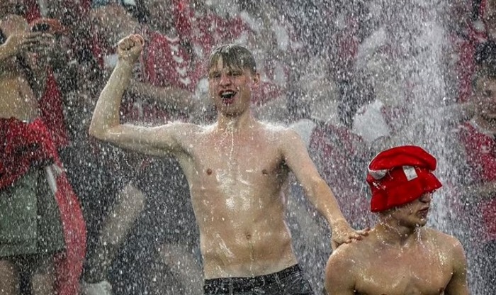 Euro 2024: Thunderstorm disrupts Germany vs Denmark match